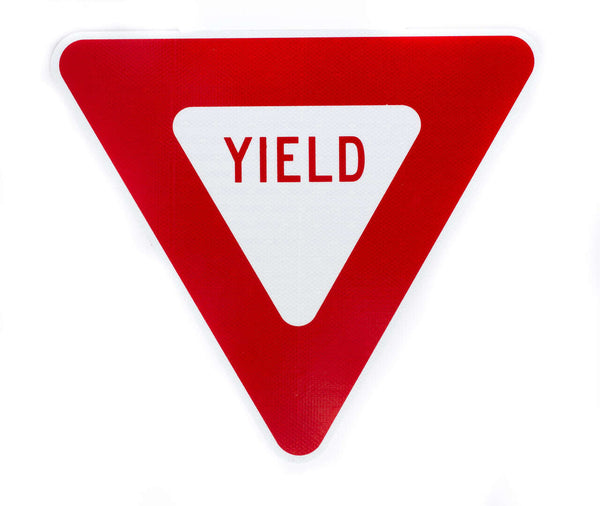 Yield Eco Traffic Sign | 2229