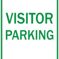 Visitor Parking - Available in Different Materials - Eco Parking Signs