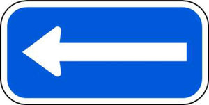 Left Arrow - Available in Different Materials - Eco Parking Signs