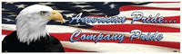 BANNER, AMERICAN PRIDE COMPANY PRIDE, 3FT X 10FT