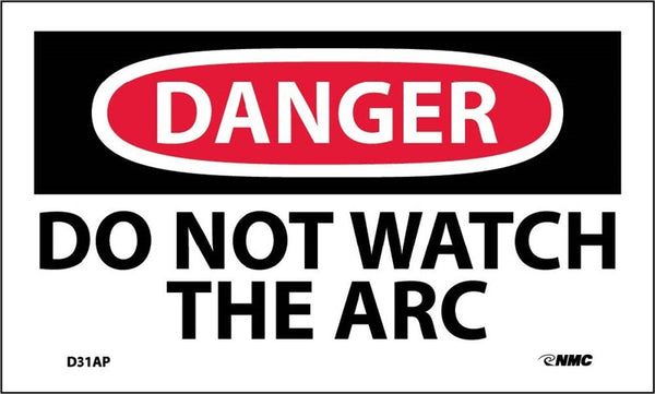 DANGER, DO NOT WATCH THE ARC, 3X5, PS VINYL, 5/PK