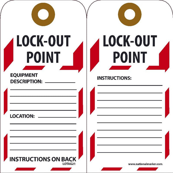 Lock-Out Point Lockout Tags | LOTAG21