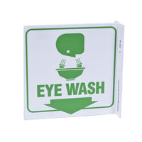 Eye Wash Down Arrrow With Graphic Eco Safety L Sign | 2519