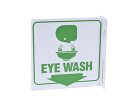 Eye Wash Down Arrrow With Graphic Eco Safety L Sign | 2519