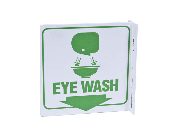 Eye Wash Down Arrrow With Graphic Eco Safety L Sign | 2519