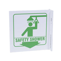 Safety Shower With Graphic Eco Safety L Sign | 2529