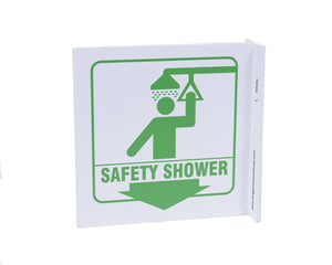 Safety Shower With Graphic Eco Safety L Sign | 2529