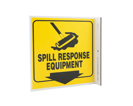 Spill Response Equipment With Graphic Eco Safety L Sign | 2531