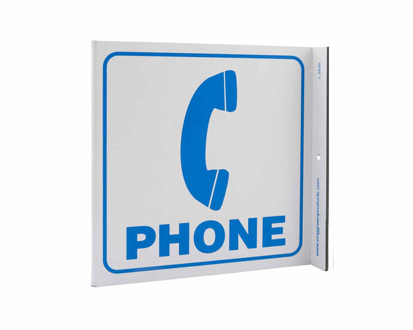Phone With Graphic Eco Safety L Sign | 2535