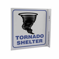 Tornado Shelter With Graphic Eco Safety L Sign | 2543