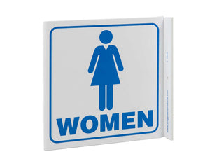 Women With Graphic Eco Safety L Sign | 2549