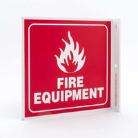 Fire Equipment With Graphic Eco Safety L Sign | 2557
