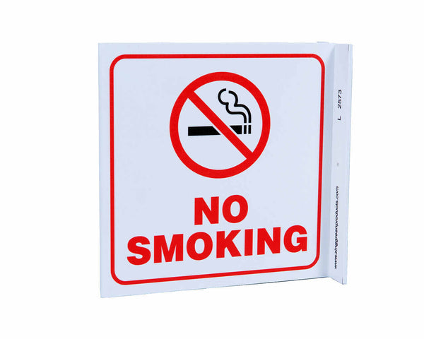 No Smoking With Graphic Eco Safety L Sign | 2573