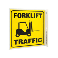 Forklift Traffic With Graphic Eco Safety L Sign | 2597