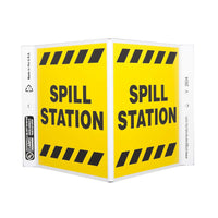 Spill Station - Eco Safety V Sign | 2604
