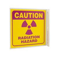 Caution Radiation Hazard With Graphic Eco Safety L Sign | 2607