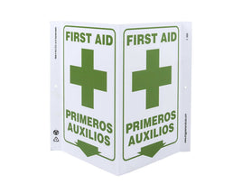 First Aid Bilingual - Eco Safety V Sign | 2620