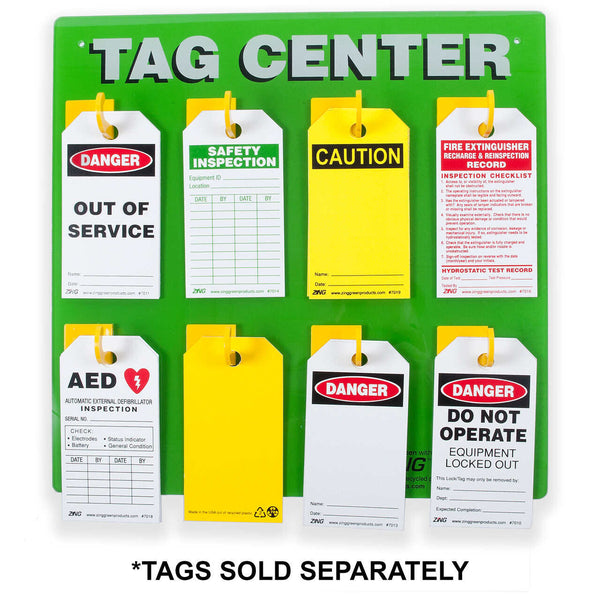Eco Safety Tag Center - 8 Hooks | 2670