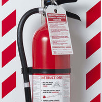 Fire Extinguisher Inside Red On White Eco Fire and Exit Safety Signs | 2671