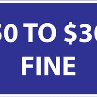 Handicapped Parking Fine, Missouri - Eco Parking Signs