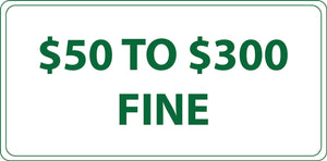Handicapped Parking Fine, Missouri - Eco Parking Signs