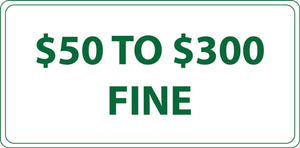 Handicapped Parking Fine, Missouri - Eco Parking Signs