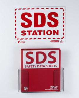 Eco SDS Economy Station Kit, Holder, Binder and Sign | 2708