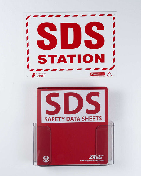 Eco SDS Economy Station Kit, Holder, Binder and Sign | 2708