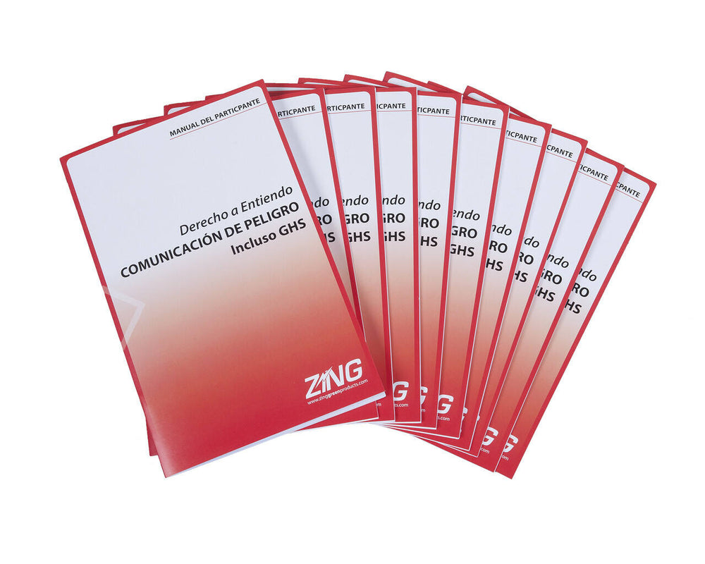 Eco GHS-SDS Training Booklets, Spanish | 2709SPN