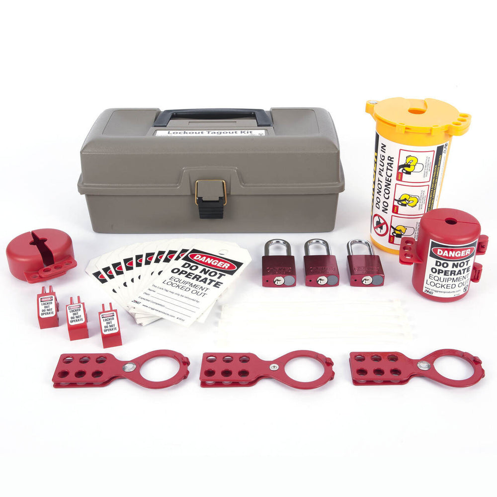 Lockout Toolbox Kit With Aluminum Locks | 2734