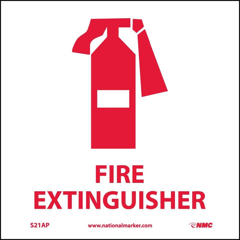 FIRE EXTINGUISHER (GRAPHIC), 4X4, PS VINYL, 5/PK