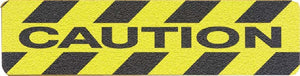 GRIT CLEATS, ANTI SLIP CLEAT, CAUTION, BLK/YELLOW, 6X24