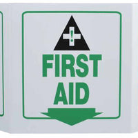 First Aid Down Arrow With Graphic TriView Sign | 3056