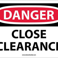 DANGER, CLOSE CLEARANCE, 10X14, PS VINYL