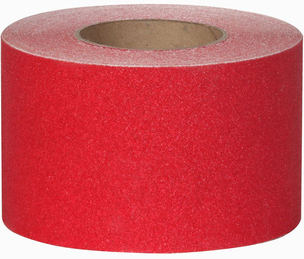3315-4  SAFETY RED  4 X 60 GRIT TAPE, CASE OF 3 ROLLS