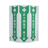 TRI-VIEW SLIM, GRAPHIC, FIRST AID, 12X9, RECYCLE PLASTIC