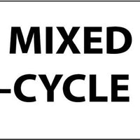MIXED TWO-CYCLE FUEL, LAMINATED, 2X5, PS VINYL