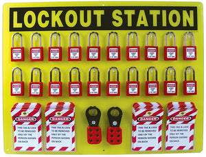 LOCKOUT CENTER, EQUIPPED