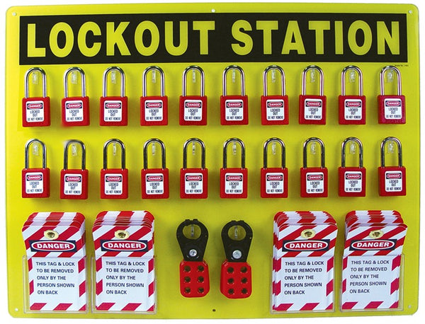 LOCKOUT CENTER, EQUIPPED