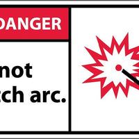 DANGER, DO NOT WATCH ARC, 3X5, PS VINYL, 5/PK