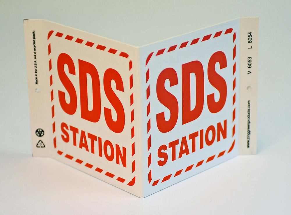 SDS Station GHS V Sign | 6053