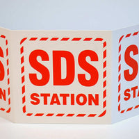SDS Station GHS TriView Sign | 6055