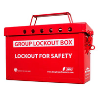 RecycLockout Group Lockout Box Red | 6061R