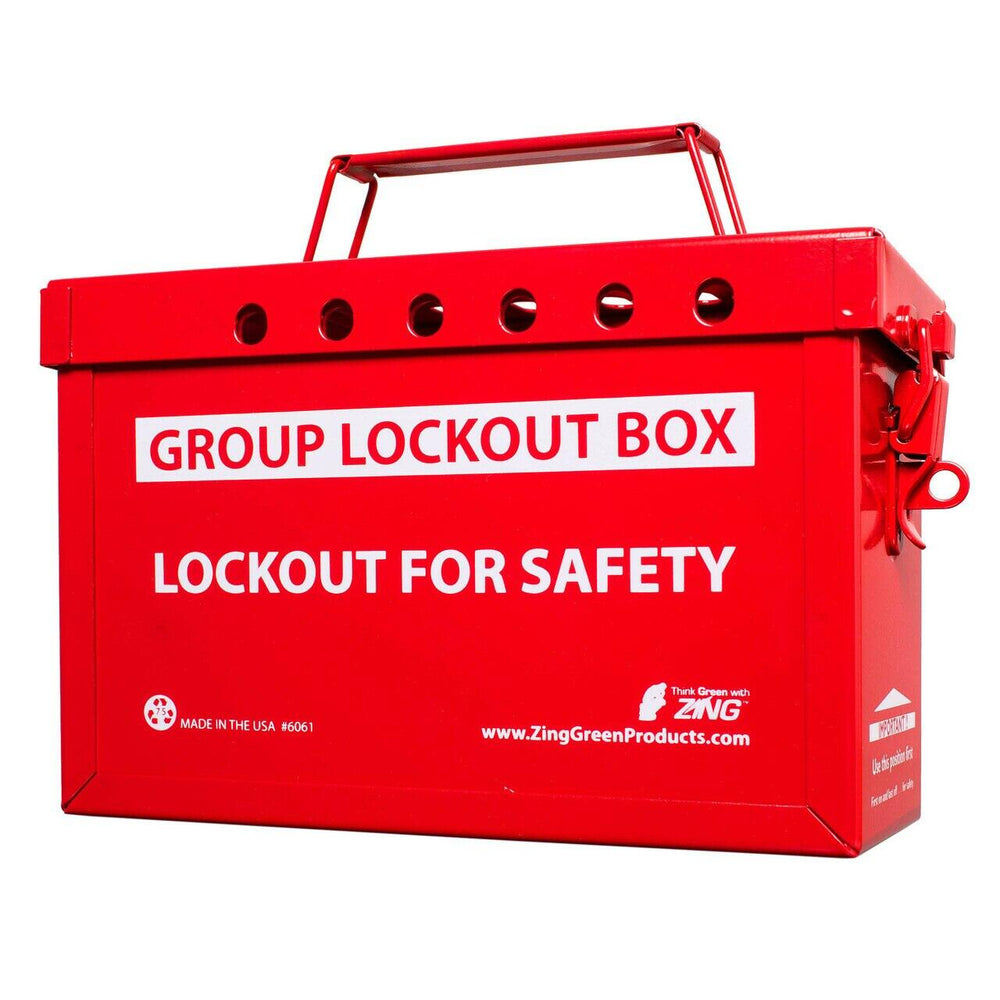 RecycLockout Group Lockout Box Red | 6061R
