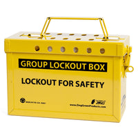 RecycLockout Group Lockout Box Yellow | 6061Y