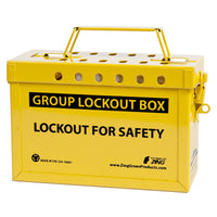 RecycLockout Group Lockout Box Yellow | 6061Y