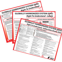 Eco GHS Poster Set (General, Labeling, SDS) | 6070