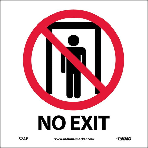 NO EXIT, 4X4, PS VINYL, 5/PK