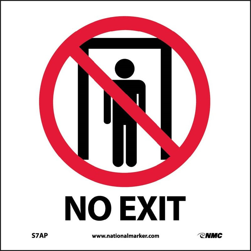 NO EXIT, 4X4, PS VINYL, 5/PK