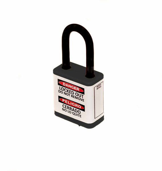 700 Series Keyed Alike Lockout Safety Padlock | 700KA-Black